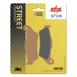 Τακάκια φρένων SBS 671HS SBS 671HS Τακάκια φρένων SBS 671HS SBS 671HS