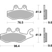 Τακάκια φρένων Sinter Hi-Tech SBS 187MS Τακάκια φρένων Sinter Hi-Tech SBS 187MS thumb