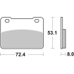Τακάκια Φρένων Sinter Hi-Tech SBS 215MS Τακάκια Φρένων Sinter Hi-Tech SBS 215MS thumb