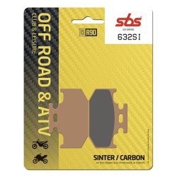 Τακάκια φρένων sinter carbon hi-tech offroad SBS 632SI Τακάκια φρένων sinter carbon hi-tech offroad SBS 632SI