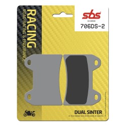 Τακάκια φρένων Dual Sinter Road Racing Dynamic Racing Concept Hi-Tech SBS 706DS-2 Τακάκια φρένων Dual Sinter Road Racing Dynamic Racing Concept Hi-Tech SBS 706DS-2