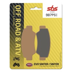 Τακάκι φρένων Evo Sinter Hi-Tech, ATV & UTV SBS 987PSI Τακάκι φρένων Evo Sinter Hi-Tech, ATV & UTV SBS 987PSI