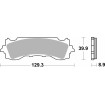 Τακάκι φρένων Sinter Hi-Tech Street SBS 952HS Τακάκι φρένων Sinter Hi-Tech Street SBS 952HS thumb