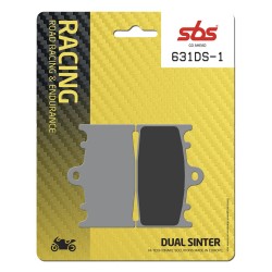 Τακάκια φρένων dual sinter road racing dynamic racing concept hi-tech SBS 631DS-1 Τακάκια φρένων dual sinter road racing dynamic racing concept hi-tech SBS 631DS-1