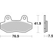 Τακάκια Φρένων Sinter Racing Hi-Tech SBS 814HS Τακάκια Φρένων Sinter Racing Hi-Tech SBS 814HS thumb