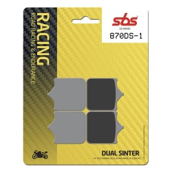 Τακάκια Φρένων Dual Sinter Road Racing Dynamic Racing Concept Hi-Tech SBS 870DS-1 Τακάκια Φρένων Dual Sinter Road Racing Dynamic Racing Concept Hi-Tech SBS 870DS-1