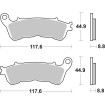 Τακάκια φρένων Sinter Hi-Tech SBS 192MS thumb