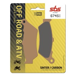 Τακάκια φρένων sinter carbon offroad hi-tech SBS 674SI