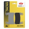 Τακάκι φρένων dual sinter dynamic racing concept SBS 860DS-1