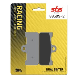 Τακάκι φρένων dual sinter dynamic racing concept SBS 695DS-2 Τακάκι φρένων dual sinter dynamic racing concept SBS 695DS-2