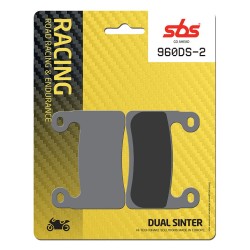 Τακάκι φρένου dual sinter dynamic racing concept SBS 960DS-2 Τακάκι φρένου dual sinter dynamic racing concept SBS 960DS-2
