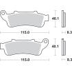 Τακάκι φρένων SBS 735HS SBS 735HS Τακάκι φρένων SBS 735HS SBS 735HS thumb