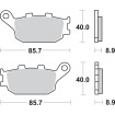 Τακάκι φρένων SBS 657HF SBS 657HF Τακάκι φρένων SBS 657HF SBS 657HF thumb