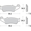 Τακάκια φρένων SBS 694HF SBS 694HF thumb