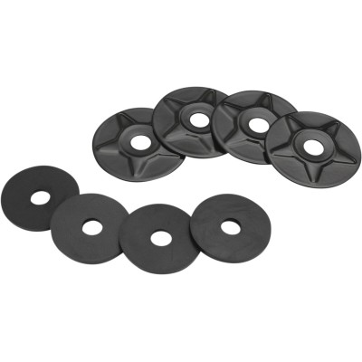 Αστεροειδής ροδέλα 4 PK σατινέ μαύρο SHOW CHROME 4-231BK-4