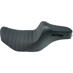Κάθισμα Highnoon - βινύλιο - μαύρο λογότυπο - Touring CVO SLYFOX 4704A-SLYFOX