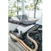 Κάθισμα Highnoon - βινύλιο - γκρι λογότυπο - Touring CVO SLYFOX 4704B-SLYFOX thumb