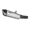 Σιγαστήρας FIGHTER EVO slip-on τιτάνιο μαύρο ECE SPARK EXHAUST GBM1101TOM