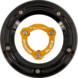 Κάλυμμα derby και σετ power plate M8 FL μαύρο/κόκκινο TRASK PERFORMANCE TM-0051-BK-GD Κάλυμμα derby και σετ power plate M8 FL μαύρο/κόκκινο TRASK PERFORMANCE TM-0051-BK-GD