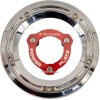 Κάλυμμα derby και σετ power plate M8 FL CHRM/RED TRASK PERFORMANCE TM-0051-CH-RD