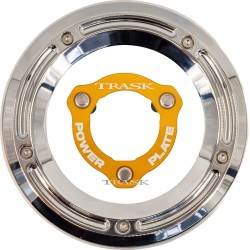 Κάλυμμα derby και σετ power plate M8 FL CHRM/GOLD TRASK PERFORMANCE TM-0051-CH-GD
