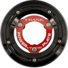 Σετ καπάκι derby και power plate M8 SFTL BLK/RED TRASK PERFORMANCE TM-0052-BK-RD