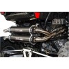 Διπλό σύστημα εξάτμισης αλουμινίου μαύρο TRINITY RACING TR-4153D-BK