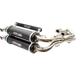 Διπλή εξάτμιση μαύρη TRINITY RACING TR-4119D-BK Διπλή εξάτμιση μαύρη TRINITY RACING TR-4119D-BK