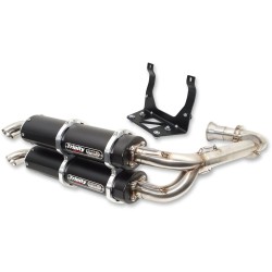 Διπλό σύστημα εξάτμισης μαύρο TRINITY RACING TR-4161D-BK Διπλό σύστημα εξάτμισης μαύρο TRINITY RACING TR-4161D-BK