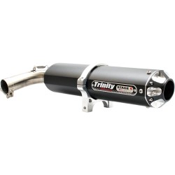 Σύστημα εξάτμισης SLIP-ON μαύρο TRINITY RACING TR-4158S-BK