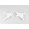 Προστατευτικά πλαισίου HONDA CR125/250 λευκά UFO PLAST HO02660#041