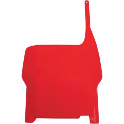 Μπροστινή πινακίδα αριθμού HONDA CR125/250 & CRF250/450 CRF-RED UFO PLAST HO03633#070 Μπροστινή πινακίδα αριθμού HONDA CR125/250 & CRF250/450 CRF-RED UFO PLAST HO03633#070