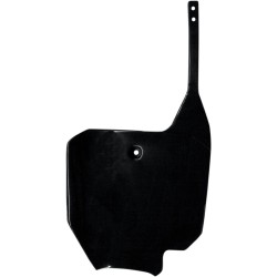 Μπροστινή πινακίδα HONDA CR80/85 μαύρη UFO PLAST HO03624#001