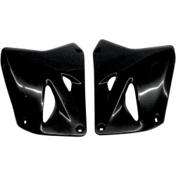 Καλύμματα ψυγείου SUZUKI RM125/250 μαύρα UFO PLAST SU03987#001