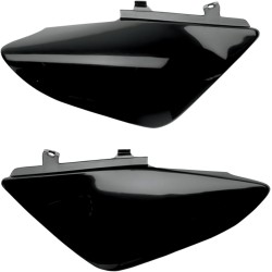 Πλαϊνά πάνελ HONDA CRF50 μαύρα UFO PLAST HO03644#001