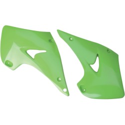 Καλύμματα ψυγείου KAWASAKI KX125/250 KX-GREEN UFO PLAST KA03738#026 Καλύμματα ψυγείου KAWASAKI KX125/250 KX-GREEN UFO PLAST KA03738#026