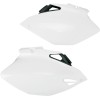 Πλευρικά πάνελ YAMAHA YZ250/450F λευκά UFO PLAST YA03883#046