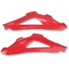 Άνω καλύμματα ψυγείου HUSQVARNA CR/WR/TE/TC κόκκινα UFO PLAST HU03316#062