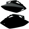 Πλευρικά πάνελ HONDA CFR450R μαύρα UFO PLAST HO04616#001