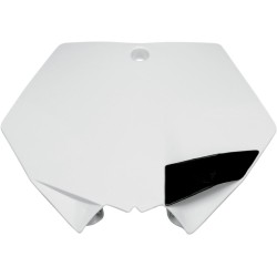 Μπροστινή πινακίδα αριθμού KTM SX/SX-F λευκή UFO PLAST KT03093#047 Μπροστινή πινακίδα αριθμού KTM SX/SX-F λευκή UFO PLAST KT03093#047