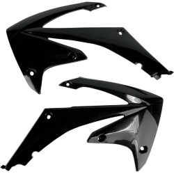 Καλύμματα ψυγείου HONDA CRF250/450R μαύρα UFO PLAST HO04637#001 Καλύμματα ψυγείου HONDA CRF250/450R μαύρα UFO PLAST HO04637#001