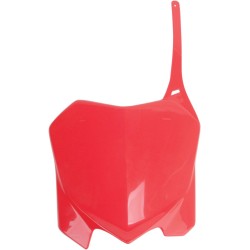 Μπροστινή πινακίδα αριθμού HONDA CRF250/450R CRF-RED UFO PLAST HO04639#070 Μπροστινή πινακίδα αριθμού HONDA CRF250/450R CRF-RED UFO PLAST HO04639#070