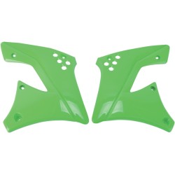 Καλύμματα ψυγείου KAWASAKI KXF250 KX-GREEN UFO PLAST KA04703#026