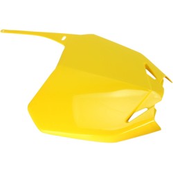 Μπροστινή πινακίδα αριθμού SUZUKI RMZ250/450 RM-YELLOW UFO PLAST SU04919#102 Μπροστινή πινακίδα αριθμού SUZUKI RMZ250/450 RM-YELLOW UFO PLAST SU04919#102