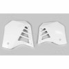 Καλύμματα ψυγείου YAMAHA YZ125 λευκά UFO PLAST YA02803#046