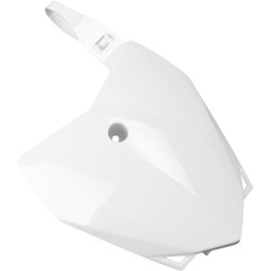 Μπροστινή πινακίδα αριθμού KAWASAKI KLX110 λευκή UFO PLAST KA04718#047