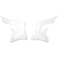 Καλύμματα ψυγείου KAWASAKI KXF450 λευκά UFO PLAST KA04719#047