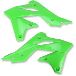Καλύμματα ψυγείου KAWASAKI KXF250 KX-GREEN UFO PLAST KA04725#026 Καλύμματα ψυγείου KAWASAKI KXF250 KX-GREEN UFO PLAST KA04725#026