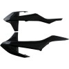 Καλύμματα ψυγείου KTM SX/SX-F/EXC μαύρα UFO PLAST KT04061#001