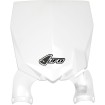 Μπροστινή πινακίδα για στάδιο YAMAHA YZ250/450F λευκή UFO PLAST YA04855#046 thumb
